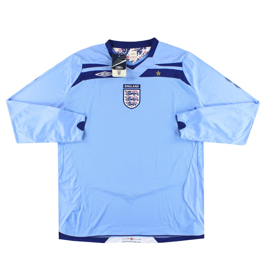 2008-09 England Umbro Torwarttrikot *m. Etikett* XXL