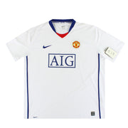 2008-09 Manchester United Nike Auswärtstrikot *mit Etiketten* XXL