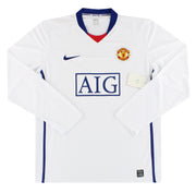 2008-09 Manchester United Nike Player Issue Away Shirt L/S *w/tags* XL