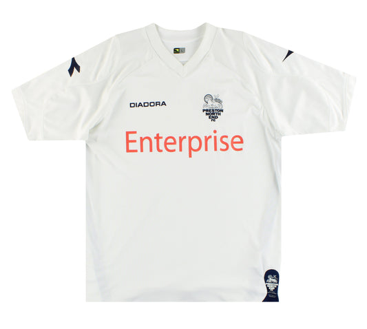 2008-09 Preston Diadora Home Shirt L