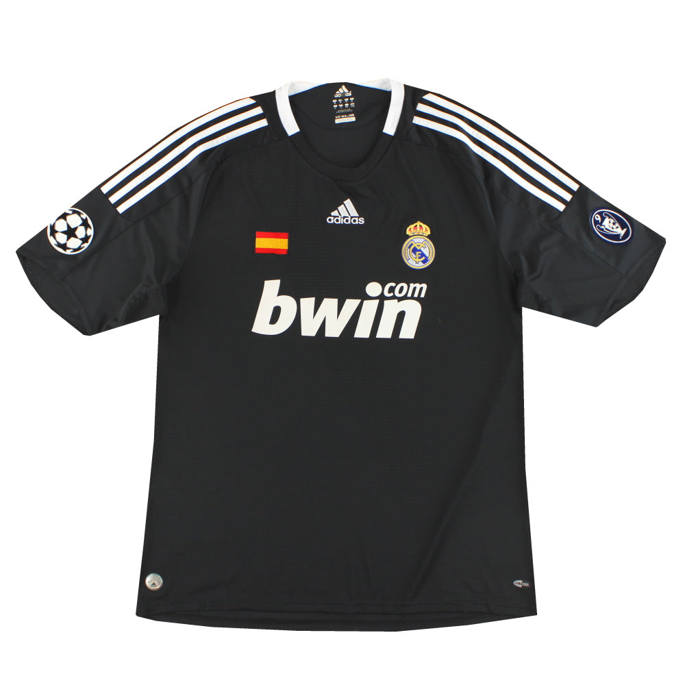 2008-09 Real Madrid adidas CL Third Shirt XL