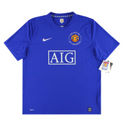 2008-09 Manchester United Nike Auswärtstrikot *mit Etiketten* XXL