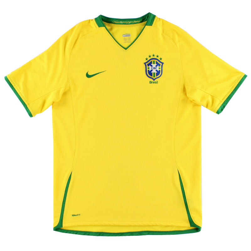 2008-10 Brazil Nike Home Shirt S