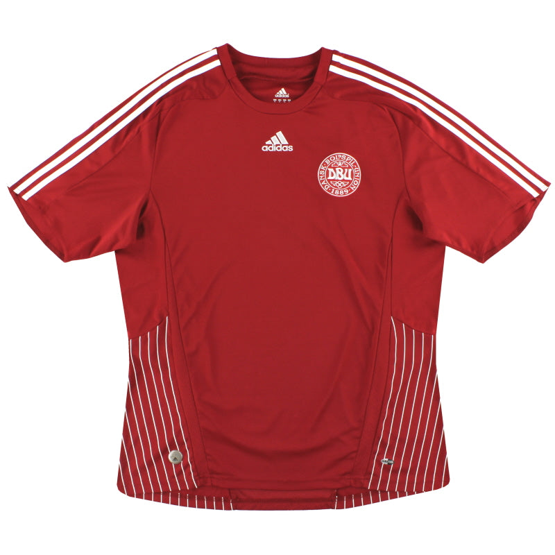 2008-10 Dänemark adidas Heimtrikot XL