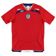 2008-10 England Umbro Auswärtstrikot S