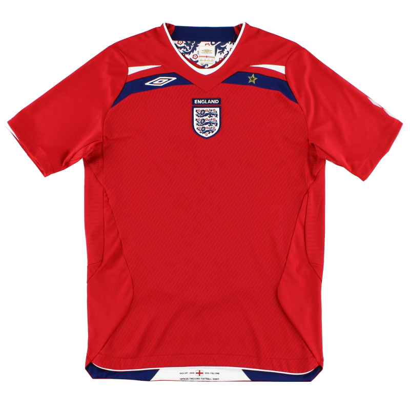 2008-10 England Umbro Auswärtstrikot XXL
