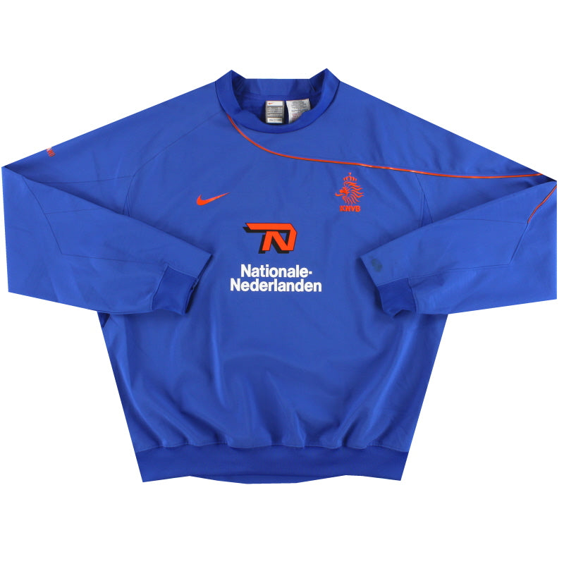 2008-10 Holland Nike Player Issue Trainings-Sweatshirt XL