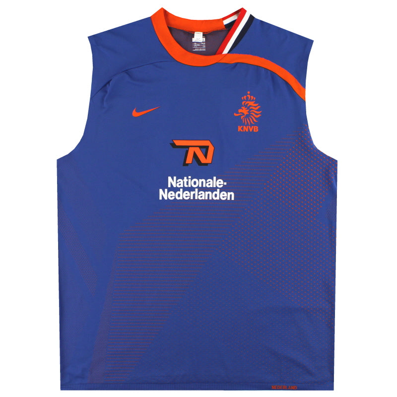2008-10 Holland Nike Player Issue Trainingsweste *Neuwertig* XXL