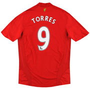 2008-10 Liverpool Adidas Heimtrikot Torres #9 M