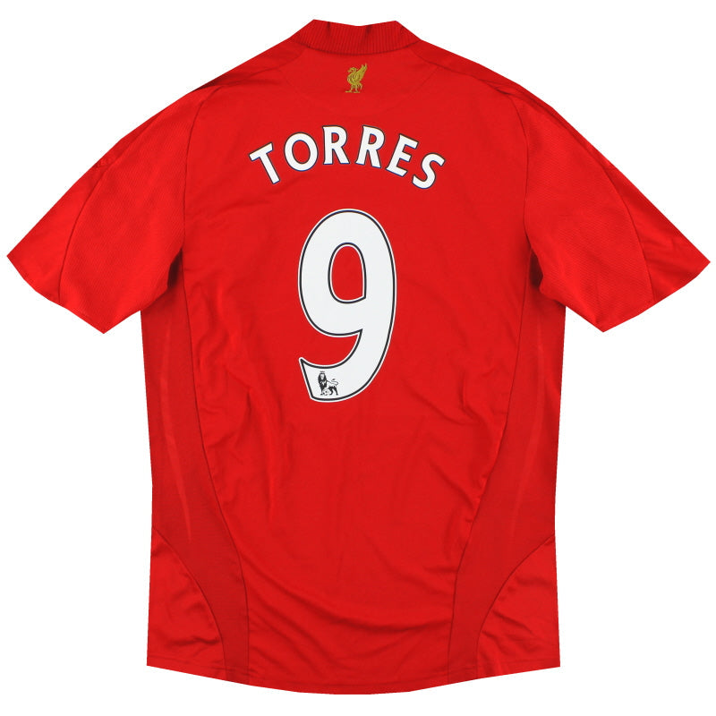 2008-10 Liverpool Adidas Heimtrikot Torres #9 M