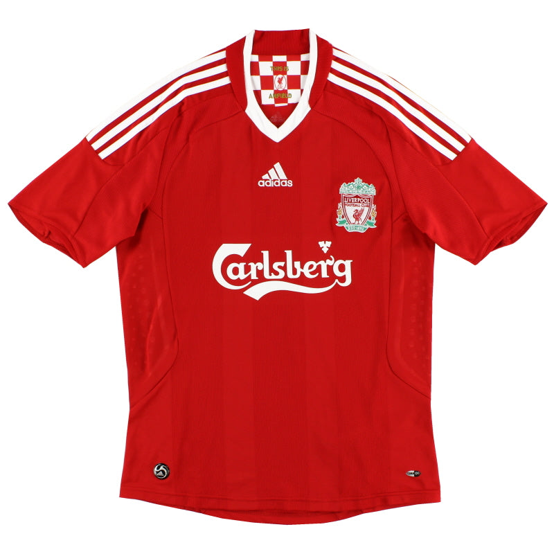 2008-10 Liverpool adidas Heimtrikot *Neuwertig* L