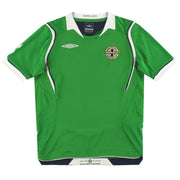 2008-10 Nordirland Umbro Heimtrikot Gr. Jungen