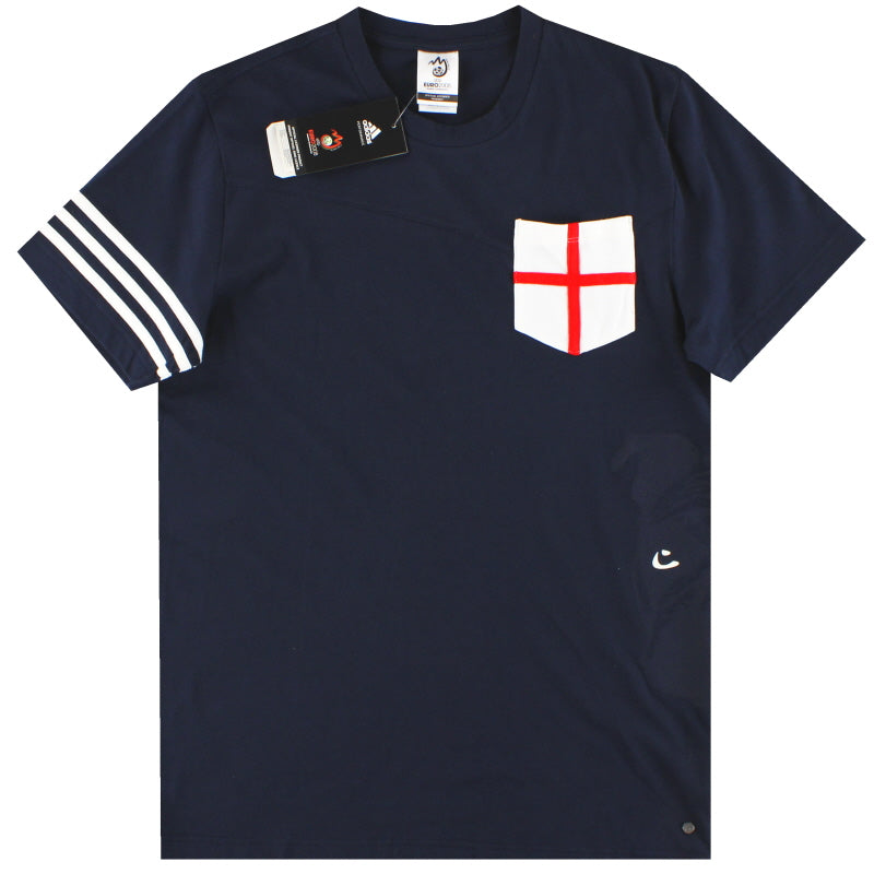 2008 England adidas Crew Tee *m/Etikett* M