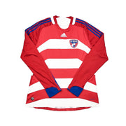 2008/09 FC Dallas *Player Issue* Heimtrikot langarm (XL) Adidas