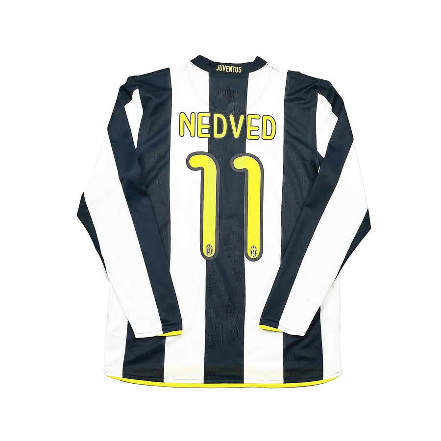 2008/09 Juventus Nedved #11 L/S Heimtrikot (M) Nike