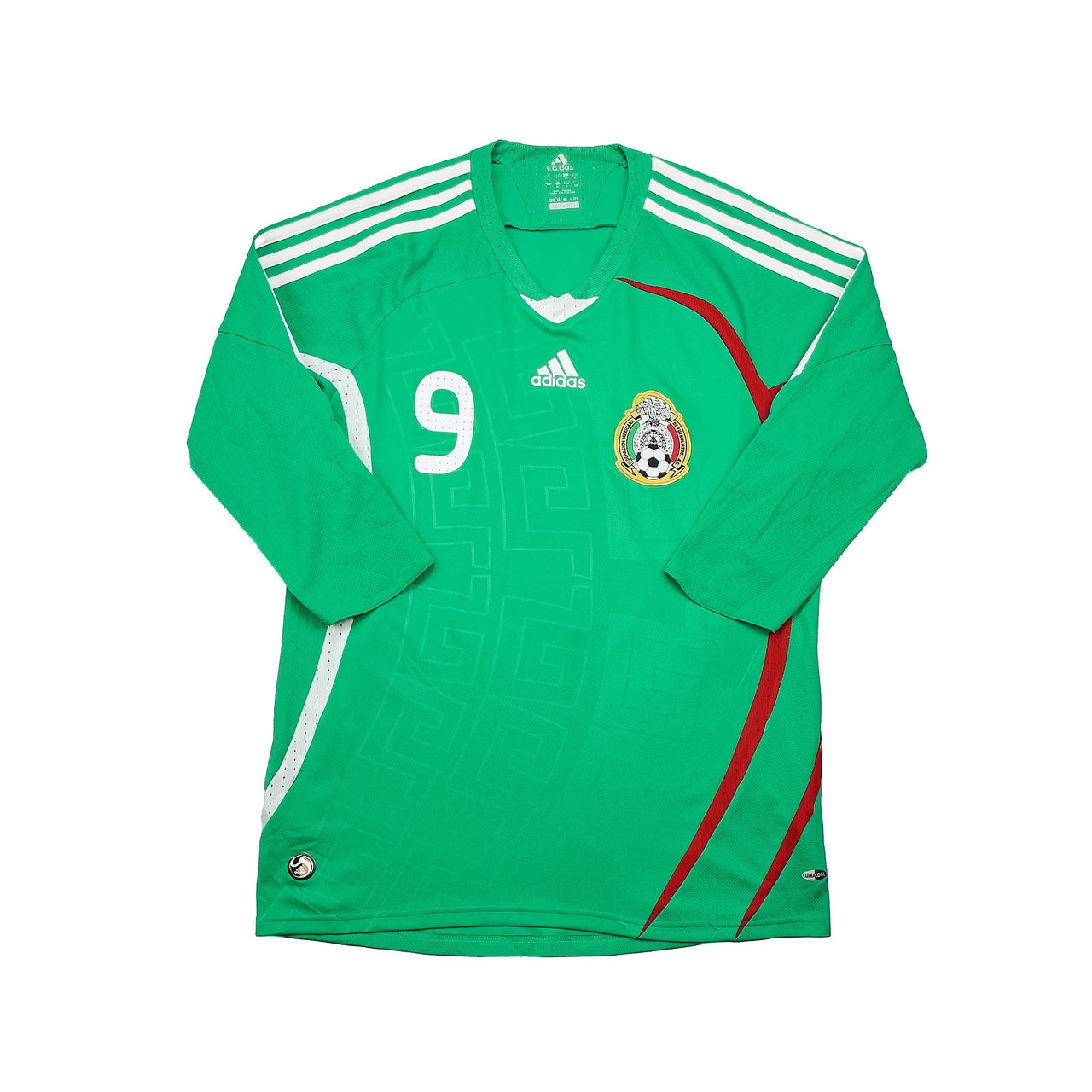 2008/09 Mexico J.Borgetti #9 Home Shirt (M) Adidas