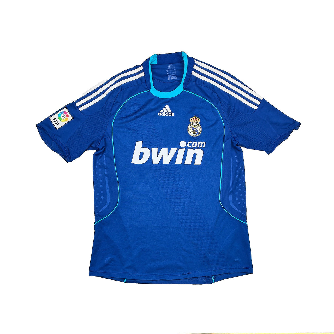 2008/09 REAL MADRID RAUL #7 AWAY SHIRT (M) ADIDAS
