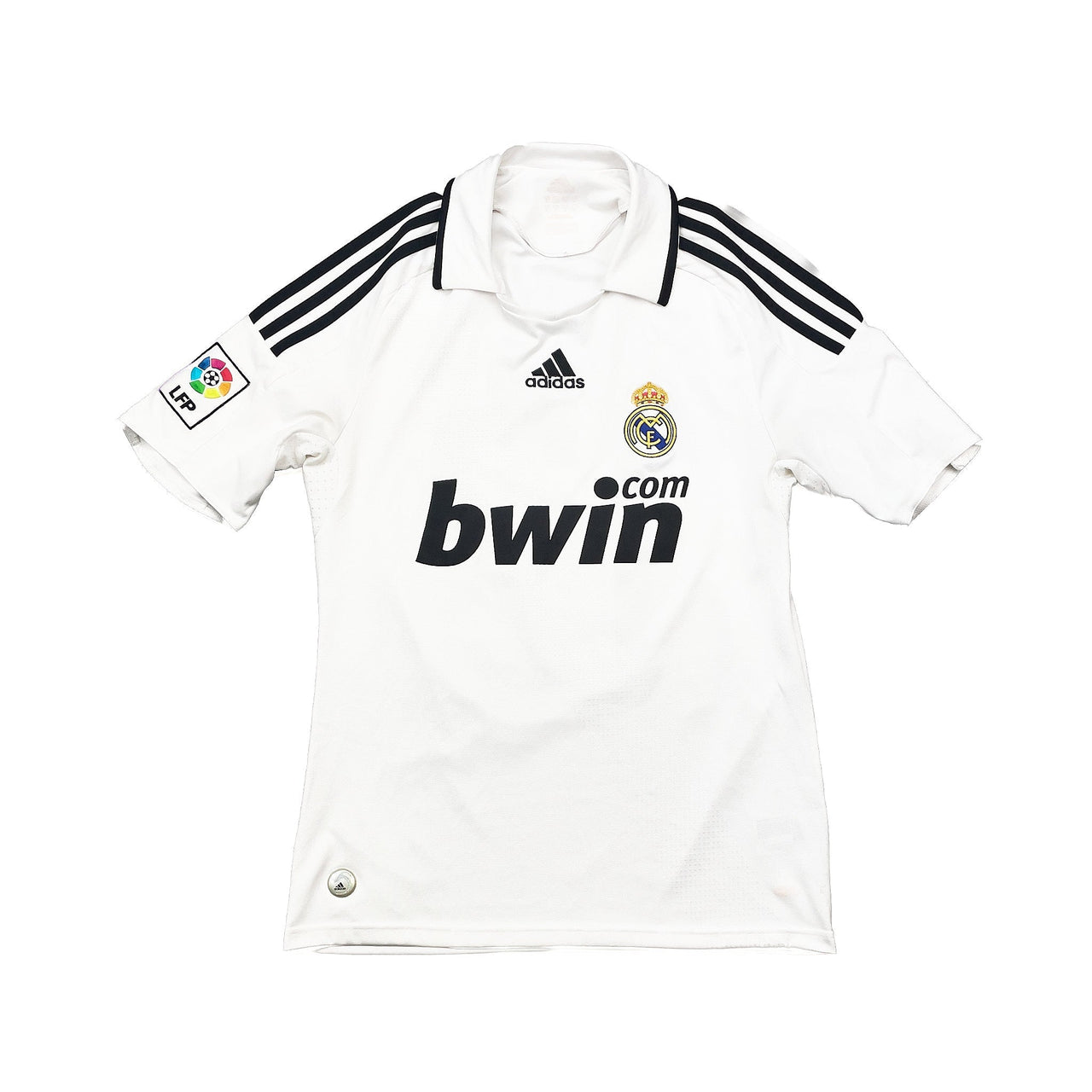 2008/09 Real Madrid V.Nistelrooy #17 Home Shirt (S) Adidas