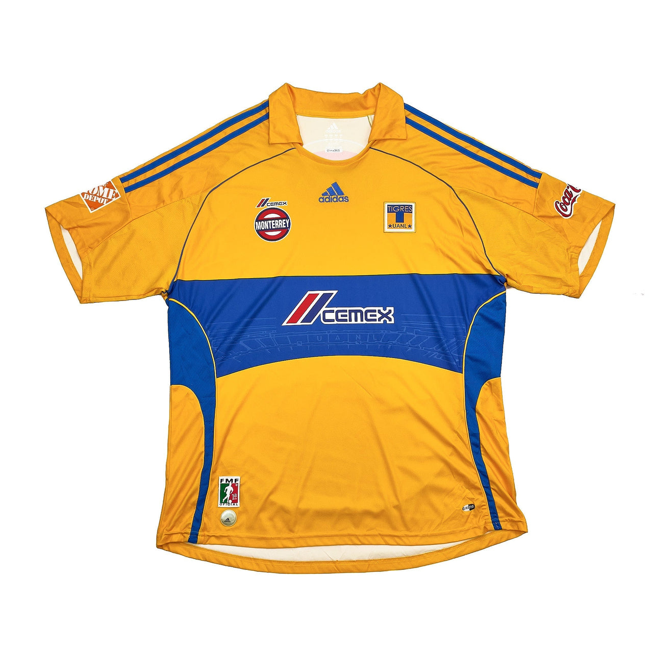 2008/09 TIGRES HOME SHIRT (XL) ADIDAS