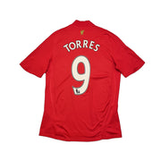 2008/10 Liverpool Torres #9 Heimtrikot (S) Adidas