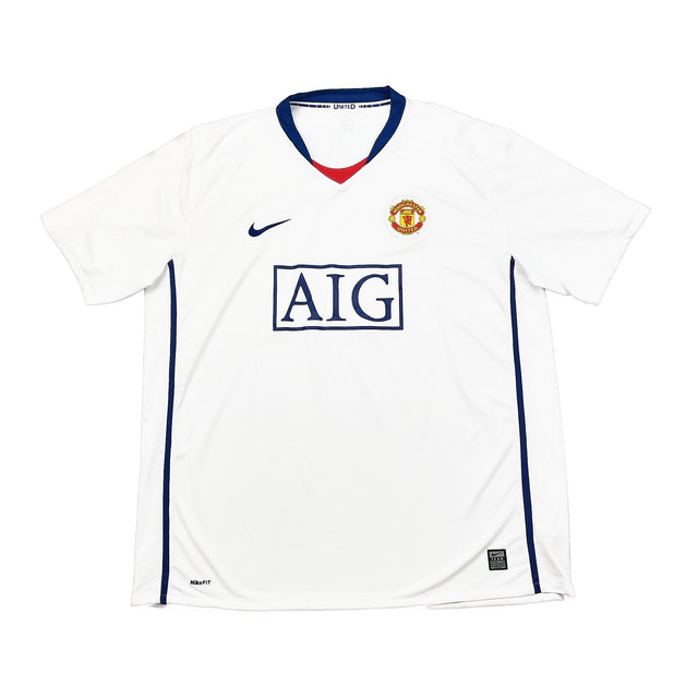 2008/10 MANCHESTER UNITED J.S PARK #13 AWAY SHIRT (XXL) NIKE