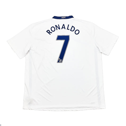 2008/10 MANCHESTER UNITED RONALDO #7 AWAY SHIRT (XXXL) NIKE