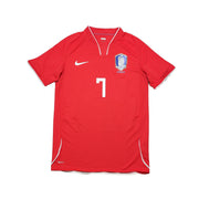 2008/10 Südkorea Ji Sung #7 Heimtrikot (L) Nike