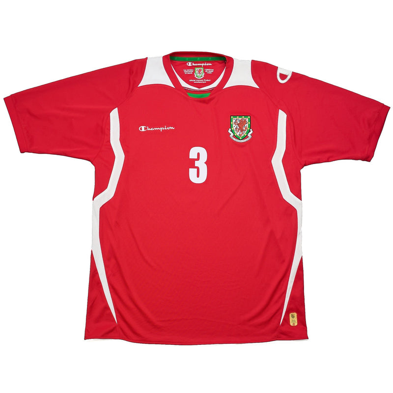 2008/10 Wales Bale #3 Home Shirt (XXL) Champion