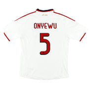 2009-10 AC Mailand Matchworn Auswärtstrikot Onyewu #5 XL