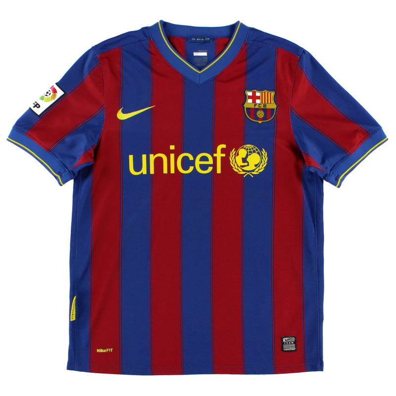 2009-10 Barcelona Nike Heimtrikot M