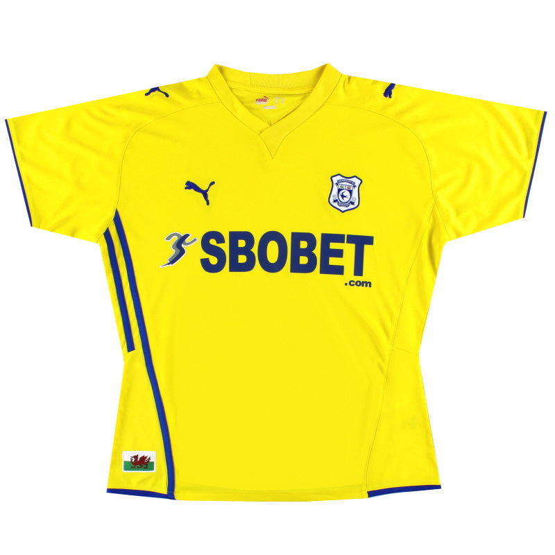 2009-10 Cardiff Puma Auswärtstrikot Damen Gr. 14 L