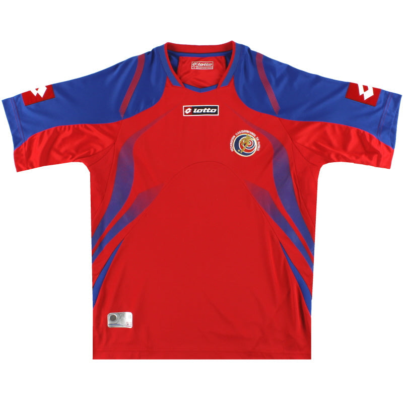 2009-10 Costa Rica Lotto Heimtrikot *Neuwertig* S