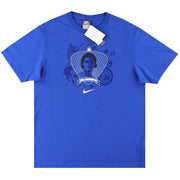 2009-10 Inter Mailand Nike 'Ibrahimovic' Grafik-T-Shirt *BNIB* L