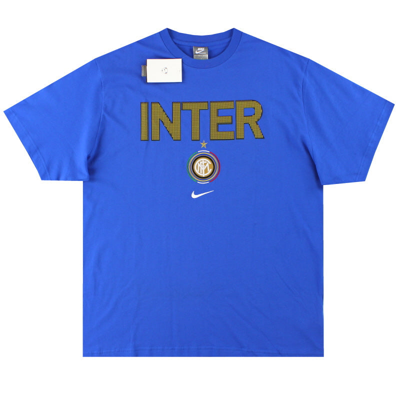 2009-10 Inter Mailand Nike Grafik-T-Shirt *BNIB* XXL