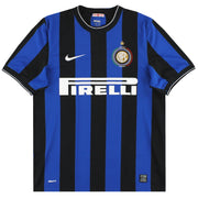 2009-10 Inter Mailand Nike Heimtrikot M