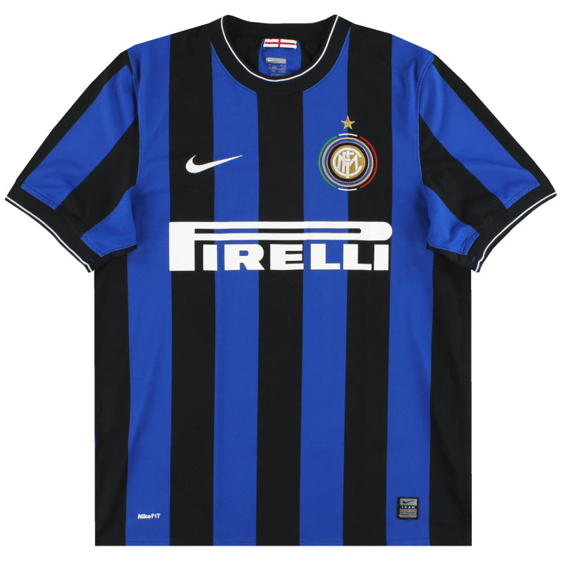 2009-10 Inter Mailand Nike Heimtrikot M