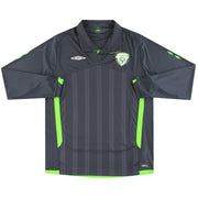 2009-10 Irland Umbro Ausweichtrikot Langarm *Neuwertig* XL