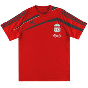 2009-10 Liverpool adidas Freizeit T-Shirt M
