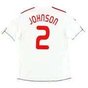 2009-10 Liverpool adidas CL Third Trikot Johnson #2 L