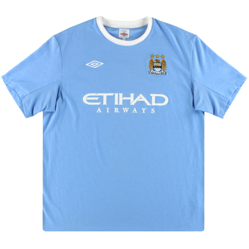 2009-10 Manchester City Umbro Heimtrikot M