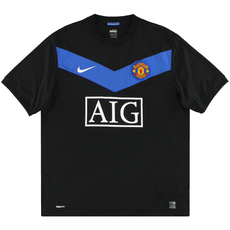 2009-10 Manchester United Nike Auswärtstrikot XXL