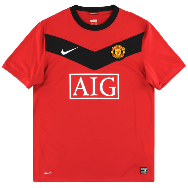 2009-10 Manchester United Nike Heimtrikot L