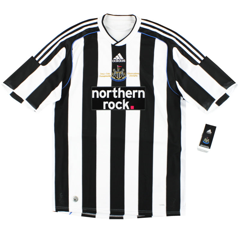 2009-10 Newcastle adidas Heimtrikot „Champions“ *mit Etikett* XL