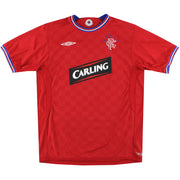 2009-10 Rangers Umbro Auswärtstrikot 4XL