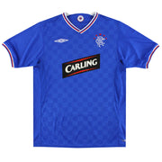 2009-10 Rangers Umbro Heimtrikot M