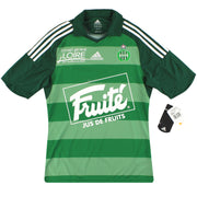 2009-10 Saint Etienne adidas Auswärtstrikot *m/Etiketten* S