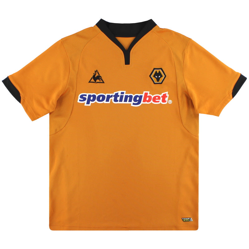 2009-10 Wolves Le Coq Sportif Heimtrikot XL