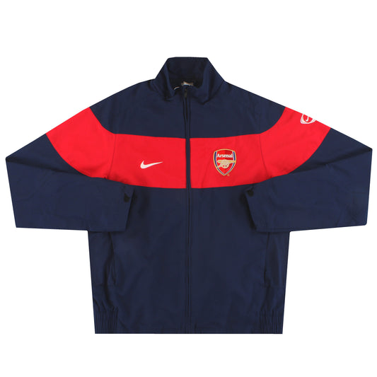 2009-10 Arsenal Nike Track Jacket XL
