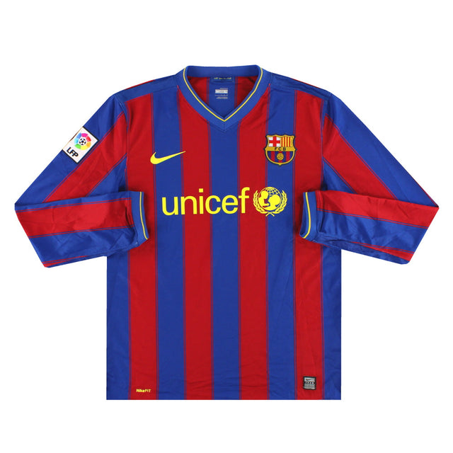 2009-10 Barcelona Nike Home Shirt L/S L