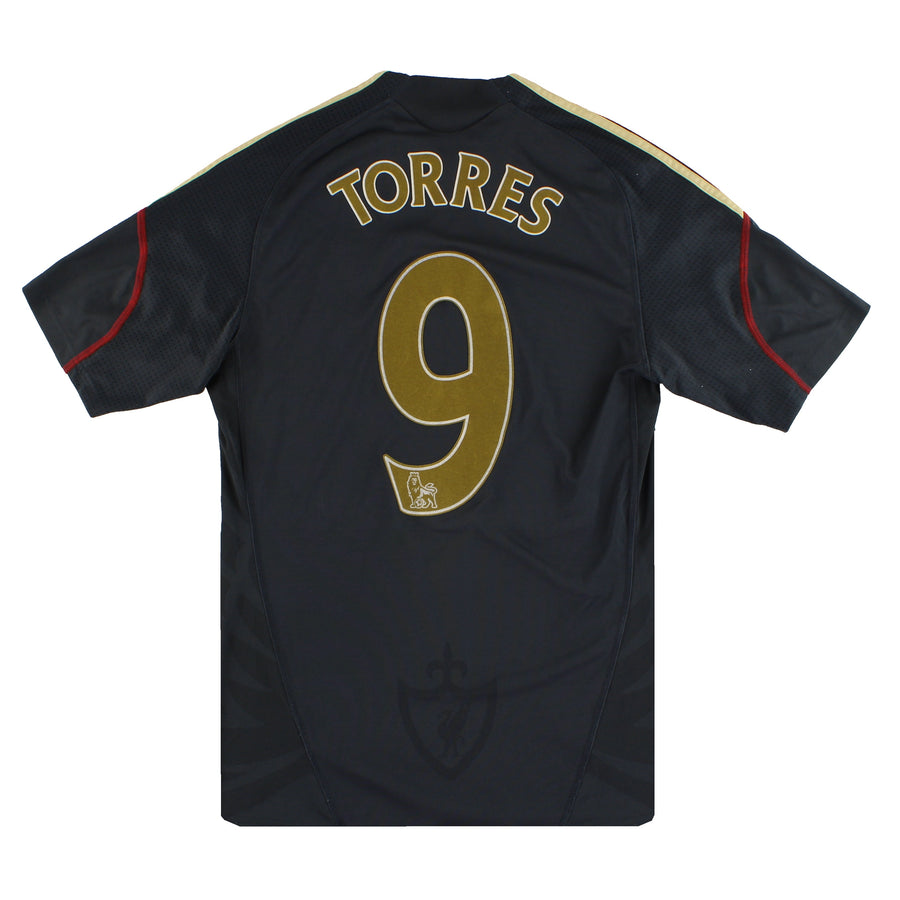 2009-10 Liverpool adidas Away Shirt Torres #9 S